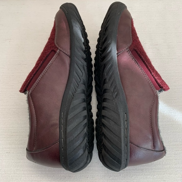 JBU by Jambu Crimson Wine Vegan Flat Oxford Woman’s 9M - Picture 8 of 12